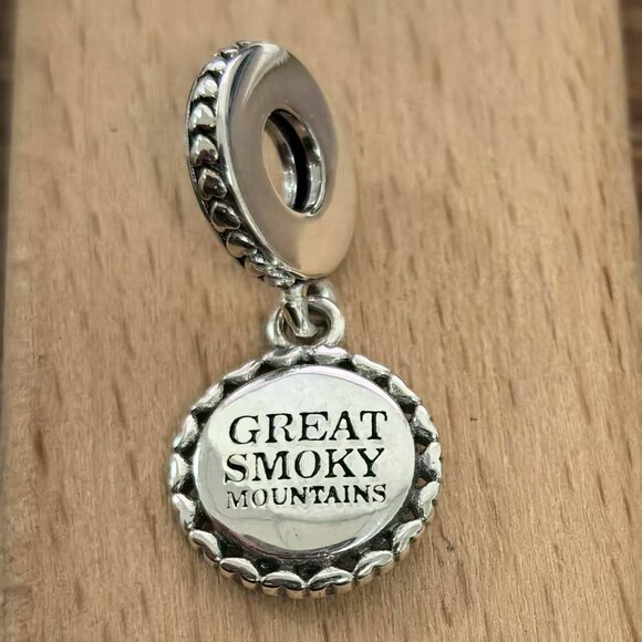 Pandora Great Smoky Mountains Charm Pendant, S925 Silver Bracelets - Picture 2 of 4
